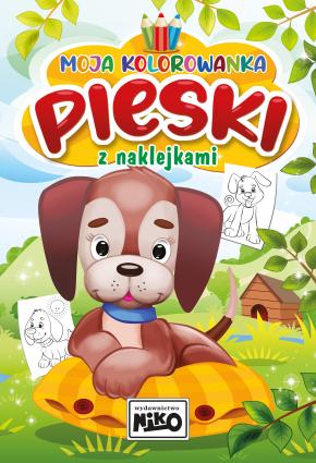 Moja kolorowanka. Pieski