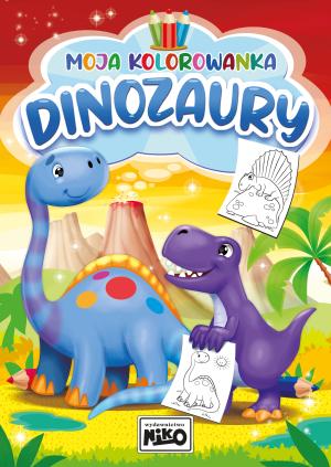 Moja kolorowanka. Dinozaury 