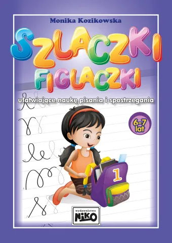 Szlaczki figlaczki ułatwiające naukę pisania i spostrzegania