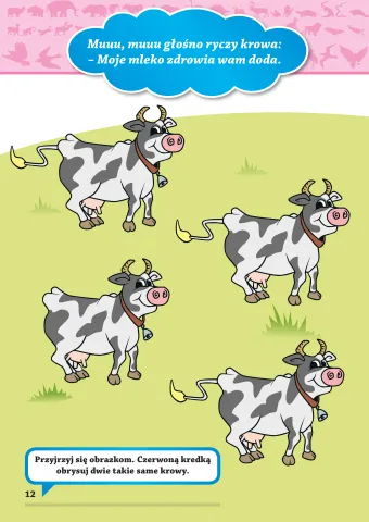 Zabawy przedszkolaków w świecie wesołych zwierzaków