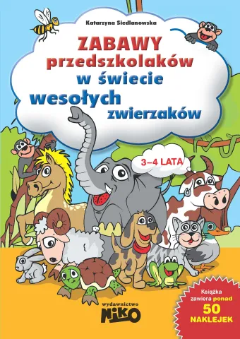 Zabawy przedszkolaków w świecie wesołych zwierzaków